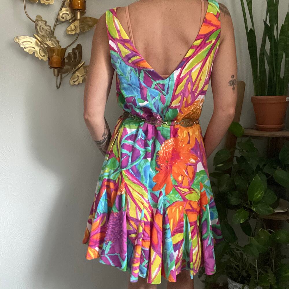 Colorful Ralph Lauren Mini Dress - Picture 4 of 7